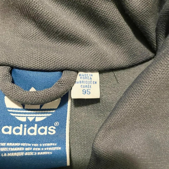 Adidas Track Jacket Mens Small Activewear Sweater - Picture 3 of 16